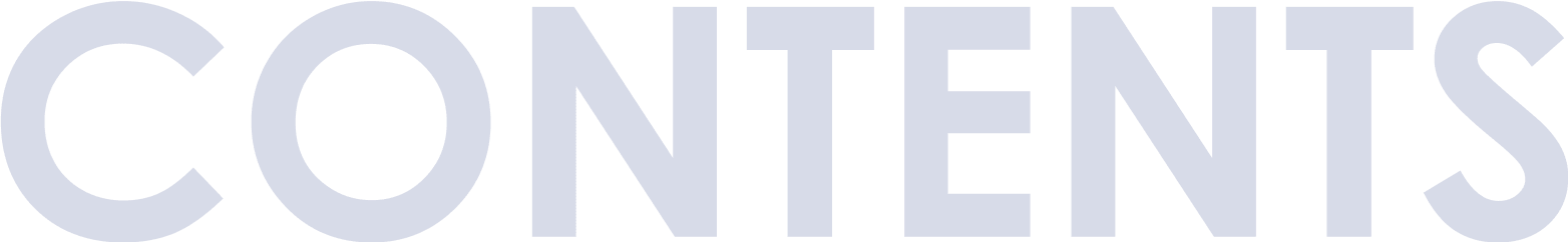 CONTENTS
